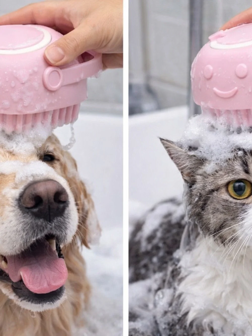 Pet Shampoo Brush
